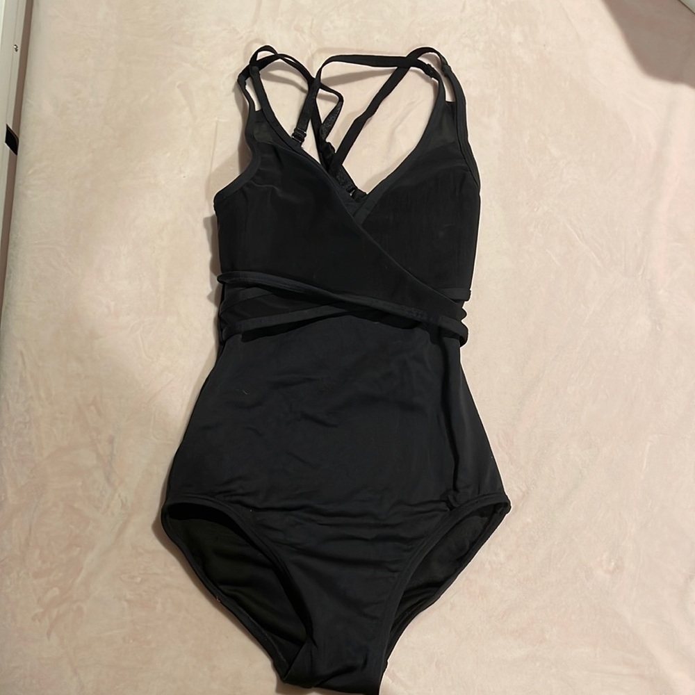 Jo and Jax basic black leotard